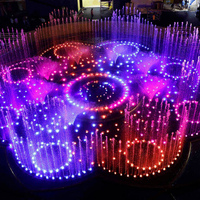 Fuente de agua danzante popular Optimum Show OS-99 con forma de flor marroquí para jardín, fuente musical