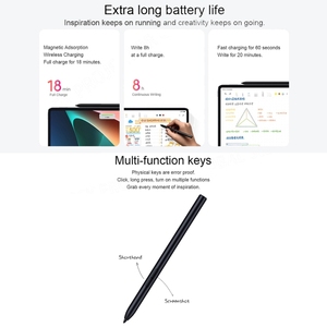 Penna Stylus Originale <span class=keywords><strong>Xiaomi</strong></span> per <span class=keywords><strong>Xiaomi</strong></span> <span class=keywords><strong>Pad</strong></span> <span class=keywords><strong>5</strong></span> /<span class=keywords><strong>5</strong></span> Pro Penna Stylus 240Hz Penna <span class=keywords><strong>Xiaomi</strong></span> - Product Image 4