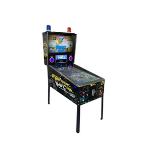 Arcade Legend 49 pulgadas 4K Vintage Wood Pinball Console Virtual Super Pinball Machine 6-<span class=keywords><strong>Ball</strong></span> Jurassic Park Pinball Vende Moneda - Product Image 2