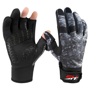 Guantes de pesca profesionales con control de agarre para un manejo seguro y protección, perfectos para excursiones de pesca durante todo el día, ajuste transpirable - Product Image 1