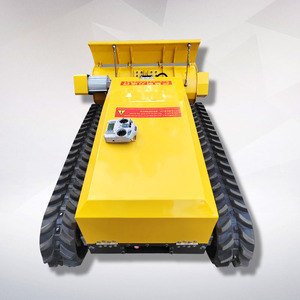Industrial Grade 4-Stroke Gasoline Tracked Slope 4x4 Wheeled <strong>Lawn</strong> <strong>Mower</strong> with 196cc Engine Flat Blade Cutting and Mulch Disposal - Product Image 4