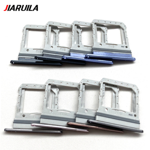 Double support de carte SIM pour <span class=keywords><strong>Samsung</strong></span> Z <span class=keywords><strong>Flip</strong></span> <span class=keywords><strong>2</strong></span> 3 4 5 5G Lecteur de carte SD Plateau de carte Sim Slot Plate Repair Parts - Product Image 2