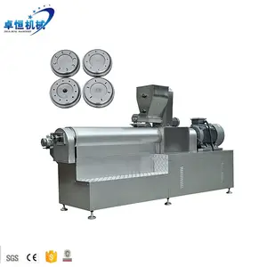 Jinan haute qualité prix raisonnable moulin flottant à granulés d'aliments pour poissons extrudeuse de granulés d'aliments pour animaux