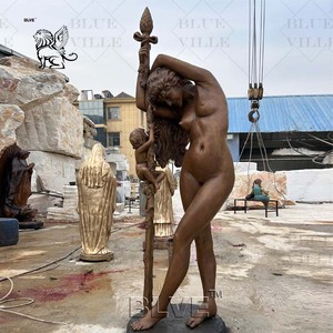 BLVE yaşam boyutu yunan roma tarzı açık bahçe Modern dekor Metal sanat kız <span class=keywords><strong>Lady</strong></span> heykeli bronz kadın heykel - Product Image 6