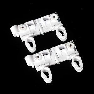 Supports de fixation métalliques pour rails de rideaux, clips de plafond pour installation de supports muraux de rideaux, clips de plafond pour rails et tubes. - Product Image 6