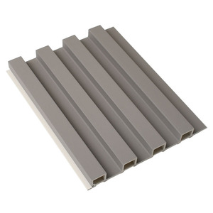 Thiết kế hiện đại PVC Panel tường cho căn hộ ngoài trời ứng dụng <span class=keywords><strong>WPC</strong></span> Ốp Chống thấm nước và chống ẩm Panel tường trang trí - Product Image 1
