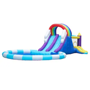 <span class=keywords><strong>Piscina</strong></span> de Bolas Gigante con Toboganes Dobles, <span class=keywords><strong>Tobogán</strong></span> Inflable Gigante Independiente <span class=keywords><strong>para</strong></span> Niños - Product Image 1