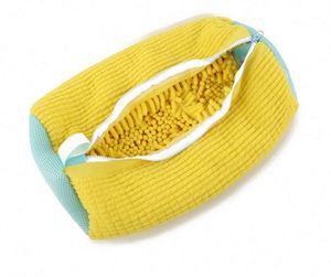 Sac à linge pour chaussures personnalisé avec fibres moelleuses, échantillon gratuit, sac de lavage pour machine à laver, fermeture éclair de qualité supérieure, sac à linge durable - Product Image 1
