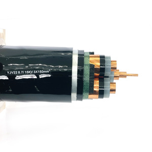 Yjv22 Đồng AL <span class=keywords><strong>c</strong></span>áp điện đa lõi chống cháy lõi nhôm trên không trung Điện áp <span class=keywords><strong>c</strong></span>áp điện - Product Image 3