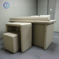 Ensemble complet de protection souple anti-collision en mousse nano imperméable pour table, chaise, lit et toilettes pour salle d'examen médical