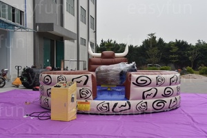 Juego Inflable <span class=keywords><strong>de</strong></span> Toro Mecánico para Niños con Certificación CE, el Más Vendido al Mejor Precio, con Brincolín para Bebés para Parques <span class=keywords><strong>de</strong></span> Diversiones - Product Image 5