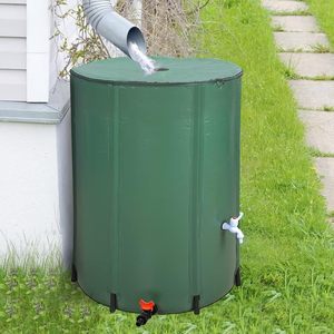 Tanque de Agua Plegable de PVC para Recolección de Agua de Lluvia, 200L, Colector de Agua Plegable para Jardín Exterior, para Uso en Riego - Product Image 4