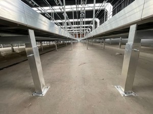 Tavoli per Coltivazione Idroponica con Base Mobile in ABS per <span class=keywords><strong>Alimenti</strong></span>, con Sistema di Irrigazione e Drenaggio - Product Image 3
