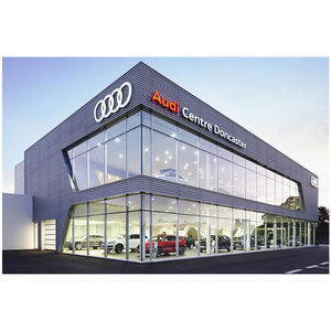 Nhanh chóng xây dựng hội trường đúc sẵn Kết cấu thép xây dựng nhà kho thiết kế xe 4S showroom Hall - Product Image 1