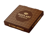 Boîtes à pizza en gros, boîtes en papier personnalisées pour la restauration rapide, frites, sandwichs, kraft