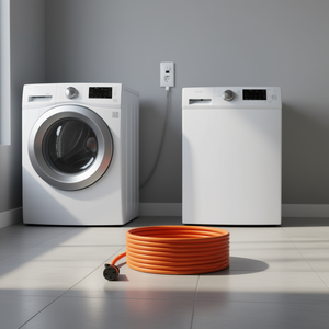 Cable de extensión para secadora de 25 pies, 4 clavijas Nema 14-30P a 14-30R, 30A, para uso en electrodomésticos. - Product Image 2