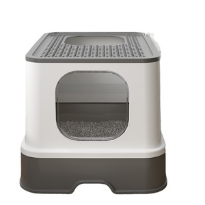 Bac à litière pour chat, entièrement fermé, à chargement par le haut, anti-éclaboussures, grande et très grande taille, bac à litière pour chat, toilette pour chat, chat - Product Image 5