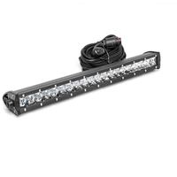 2021 Baru 6D Baris Tunggal 22 27 32 38 42 48 54 Inci Amber Putih Warna Ganda Melengkung LED Light Bar Offroad LED Light Bar