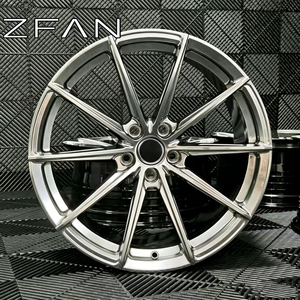 Rines Forjados Multirradio ZFAN de 17-24 Pulgadas 5x112 5x114.3 5x120, Rines Cromados Cóncavos Profundos para BMW M3 M4 M5 Mercedes AMG Audi <span class=keywords><strong>RS</strong></span> - Product Image 1