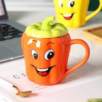 Tasses en céramique 3D à grand nez, mugs de petit-déjeuner multicolores en porcelaine, visages amusants, lavables au lave-vaisselle, grandes tasses à soupe – Vente en gros à prix réduit