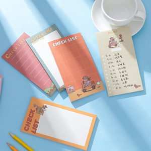 Bloc de notas de papelería lindo personalizado Hengxin, hojas sueltas, suministros escolares kawaii, lista de planes, Bloc de notas de libros - Product Image 6
