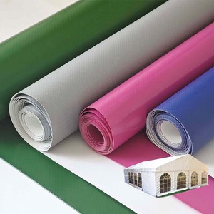 Chất lượng cao tùy chỉnh PVC Bạt vải cuộn 1000gsm màn không thấm nước cho xe đậu xe bóng râm - Product Image 1