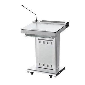 Equipo de material escolar de oficina, pantalla de <span class=keywords><strong>atril</strong></span> digital de <span class=keywords><strong>aluminio</strong></span>, micrófono de conferencia ajustable, PC táctil AIO de 21,5 pulgadas - Product Image 1