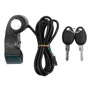 Clé d'alimentation Voltemeter Clé Verrouillage Pouce Accélérateur Voltmètre Numérique Tension Affichage Commutateur Alimentation pour <span class=keywords><strong>ZERO</strong></span> 8X <span class=keywords><strong>10X</strong></span> 11X Scooter Électrique - Product Image 2