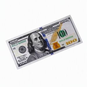 Carte <span class=keywords><strong>de</strong></span> banque commémorative en feuille d'argent <span class=keywords><strong>de</strong></span> 100 dollars Benjamin Franklin, cadeau <span class=keywords><strong>de</strong></span> collection - Product Image 1