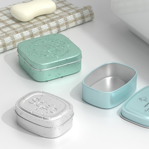 กล่องอะลูมิเนียมสี่เหลี่ยมแบบกำหนดเอง พิมพ์ลายนูน กล่องสบู่อะลูมิเนียม - Product Image 6