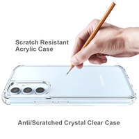 Coque rigide antichoc transparente pour Samsung Galaxy A54 5G