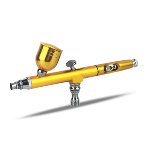 Aerógrafo Hmx 130 de 7.0cc con Alimentación por Gravedad, Doble Acción, Velocidad Ajustable, Pistola de Pulverización Portátil para Trabajos Artísticos - Product Image 5