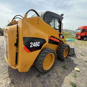 Chargeur sur pneus d'occasion Caterpillar Cat 246C 289d avec prix d'usine bon marché à vendre - Product Image 4