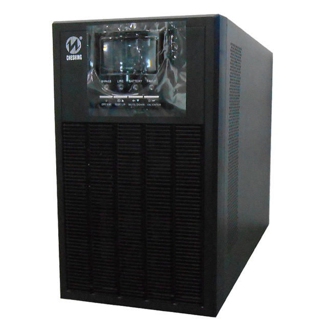 Uninterruptible Power Supply 15KVA Online Mobile UPS 12KW 3/1 LCD Touching Screen with Lead Acid Battery and EPO Function