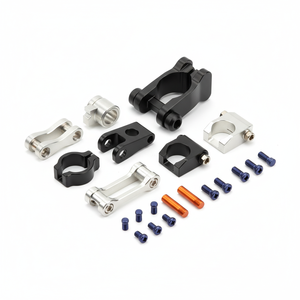Support de <span class=keywords><strong>GPS</strong></span> intelligent en alliage d'aluminium usiné CNC pour vélo, support réglable pour ordinateur de vélo de route et VTT, compatible Garmin <span class=keywords><strong>Wahoo</strong></span> - Product Image 2