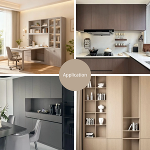 Giá bán buôn cao cấp hạt gỗ <span class=keywords><strong>Melamine</strong></span> phải đối mặt/nhiều lớp ván ép tấm 4x8 cho đồ nội thất và tủ - Product Image 6