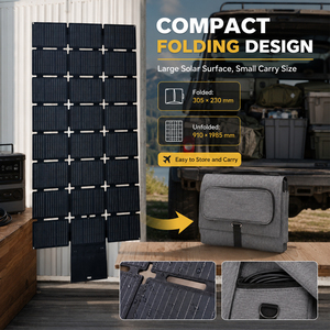 Mini Portable Camping Solar <b>Blanket</b> 270W 300W Off Grid Waterproof Energy Foldable Solar Camping EV <b>Car</b> - Product Image 5