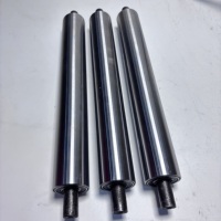 Rouleau de convoyeur léger en acier galvanisé et inoxydable, rouleau de renvoi, rouleau motrice et rouleau non-motrice pour bande transporteuse de ligne d'assemblage