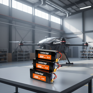 28000/35000/40000mAh 6S/12S/14S 22.2V 44.4V/51.8V 반고체 배터리 리포 배터리 팩 FPV 드론용 - Product Image 2