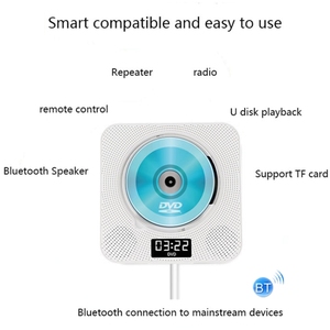 Kecag-<span class=keywords><strong>reproductor</strong></span> <span class=keywords><strong>de</strong></span> DVD KC-608, dispositivo <span class=keywords><strong>de</strong></span> reproducción <span class=keywords><strong>de</strong></span> CD inalámbrico, montado en la pared, <span class=keywords><strong>portátil</strong></span>, Retro - Product Image 3