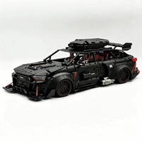 Guly 10645 Nuevo Coche Deportivo MOC Station Wagon Escala 1:8, Sets de Bloques de Construcción Mecánicos, Kit Coleccionable DIY para Aficionados Adultos