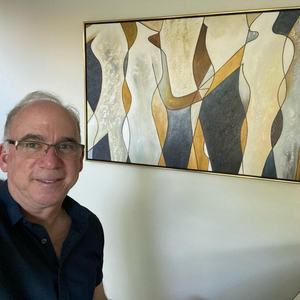 Peinture à l'huile abstraite peinte à la main par un artiste, sur toile, décoration murale moderne pour salon, hôtel, chambre à coucher, esthétique de la maison - Product Image 6