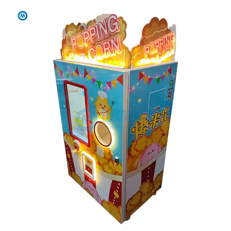 Harga pabrik grosir mesin Popcorn pembuat Popcorn dioperasikan penjual otomatis mesin Popcorn
