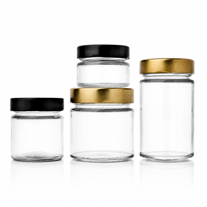 Frascos de Vidrio Sellados en Stock, 100ml, 150ml, 180ml, Botella Redonda de Vidrio para Almacenamiento con Tapa de Rosca - Product Image 3