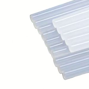 Barras de Pegamento Termofusible Blanco JINGU de 11 mm y 7 mm, Resina de Copolímero de Etileno-Acetato de Vinilo (EVA) Modelo 705 para Aplicaciones de Embalaje - Product Image 1