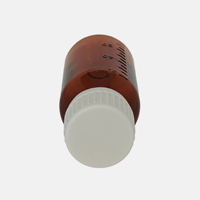Bouteille pharmaceutique OEM 60 ml en PET avec deux lignes de graduation |   Bouteille personnalisée avec couleur et logo |   Conteneur vide en gros pour sirop contre la toux