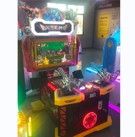Machine de divertissement de jeu vidéo de pistolet de tir de simulateur d'arcade de tir pour enfants à pièces