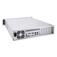 IPC-2U 12e/13e/14e I3/i5/i7/i9/Pentium/Celeron unité centrale de traitement de bureau ordinateur industriel intégré 6 * COM