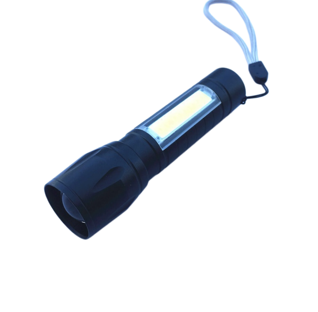 Rechargeable Bright Flashlight Led Torch Outdoor 14500 Zoom Usb Work Light Cob Mini Flashlight