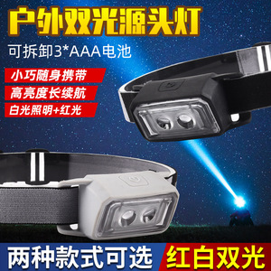 ไฟหน้าแบบ LED สีเทาและสีดำ ใช้แบตเตอรี่แบบชาร์จไฟได้ ไฟสำหรับปั่นจักรยานกลางแจ้ง กันน้ำระดับ IPX4 - Product Image 2